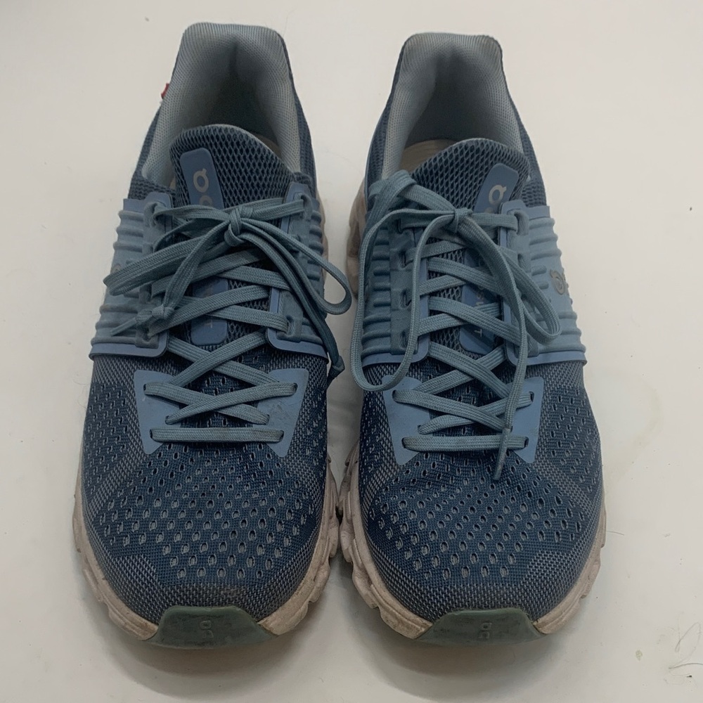 On Clouds Running Sky Blue Performance Sneakers size 9